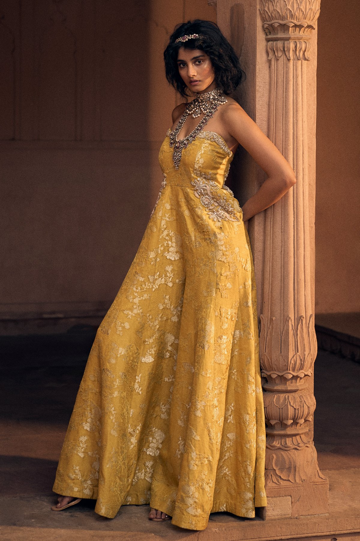 Pearl Jumpsuit � Yellow