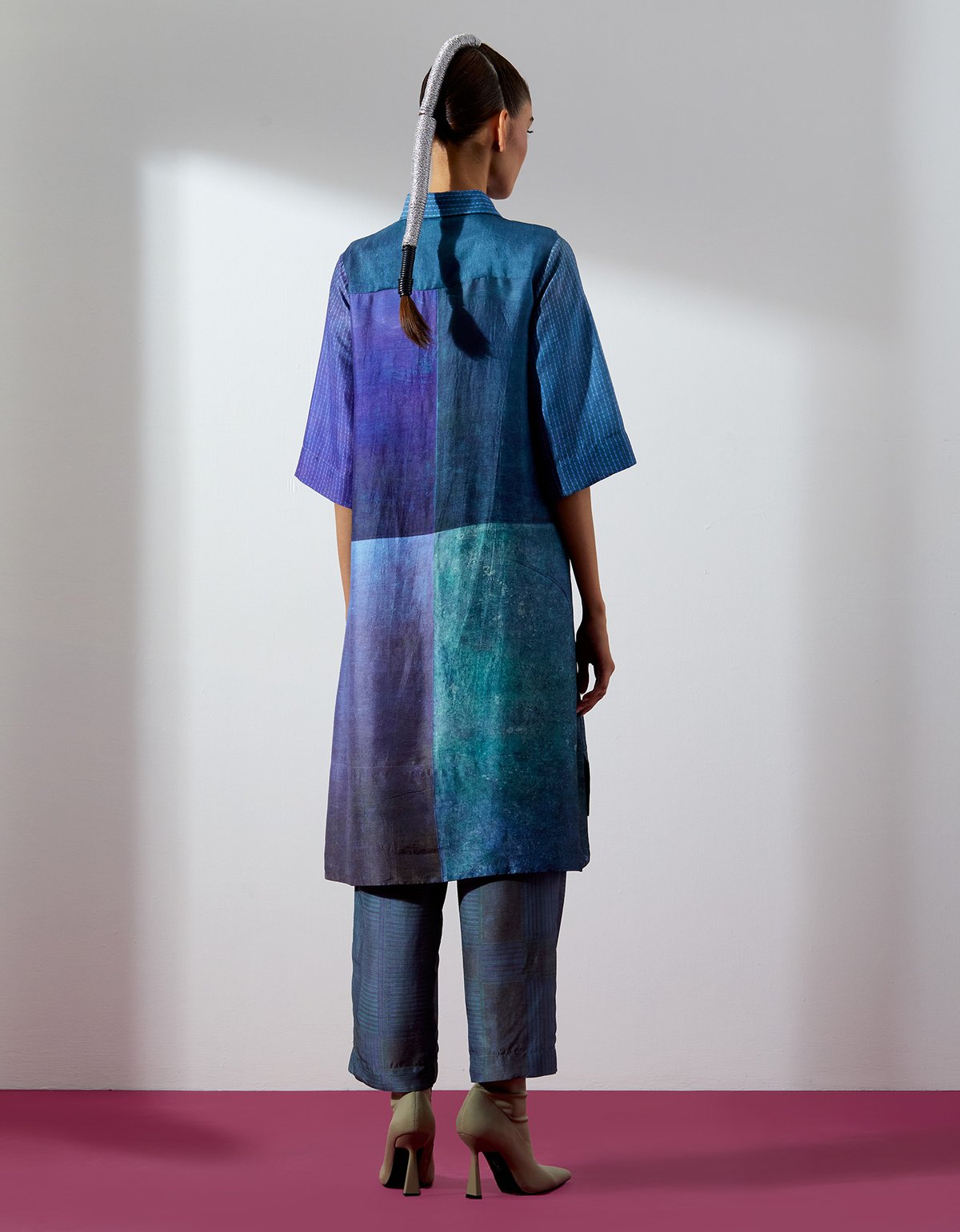 Teal and Blue Co-ord Set