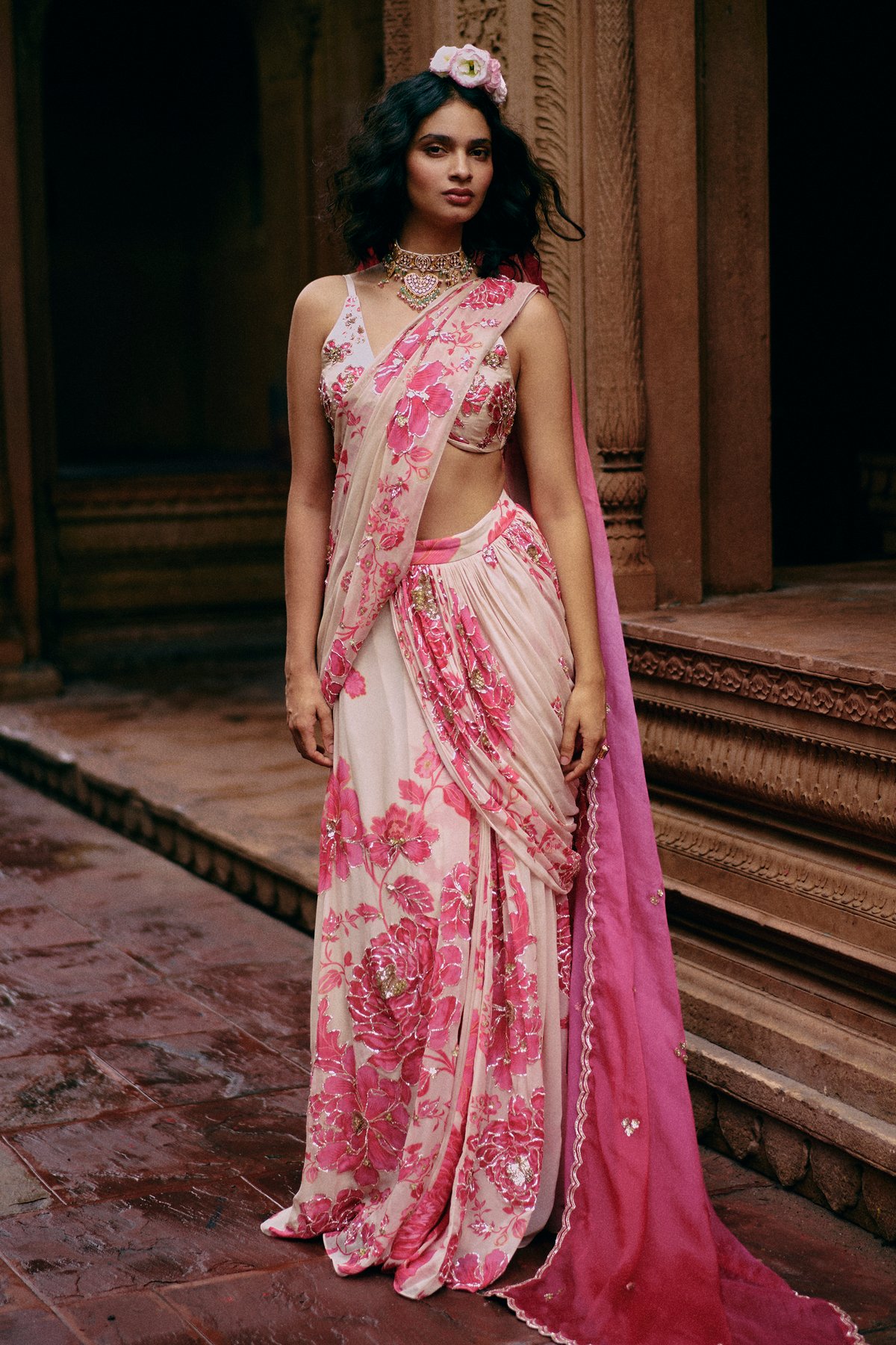 Everly Saree Set