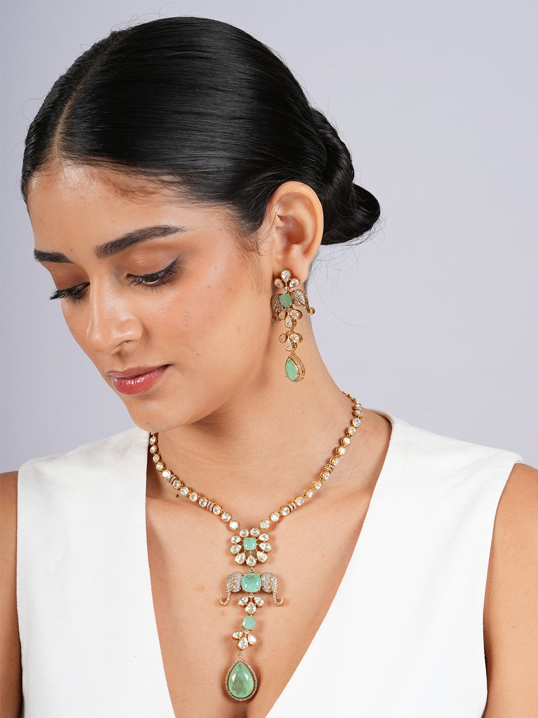 Elephant Suite Necklace Set