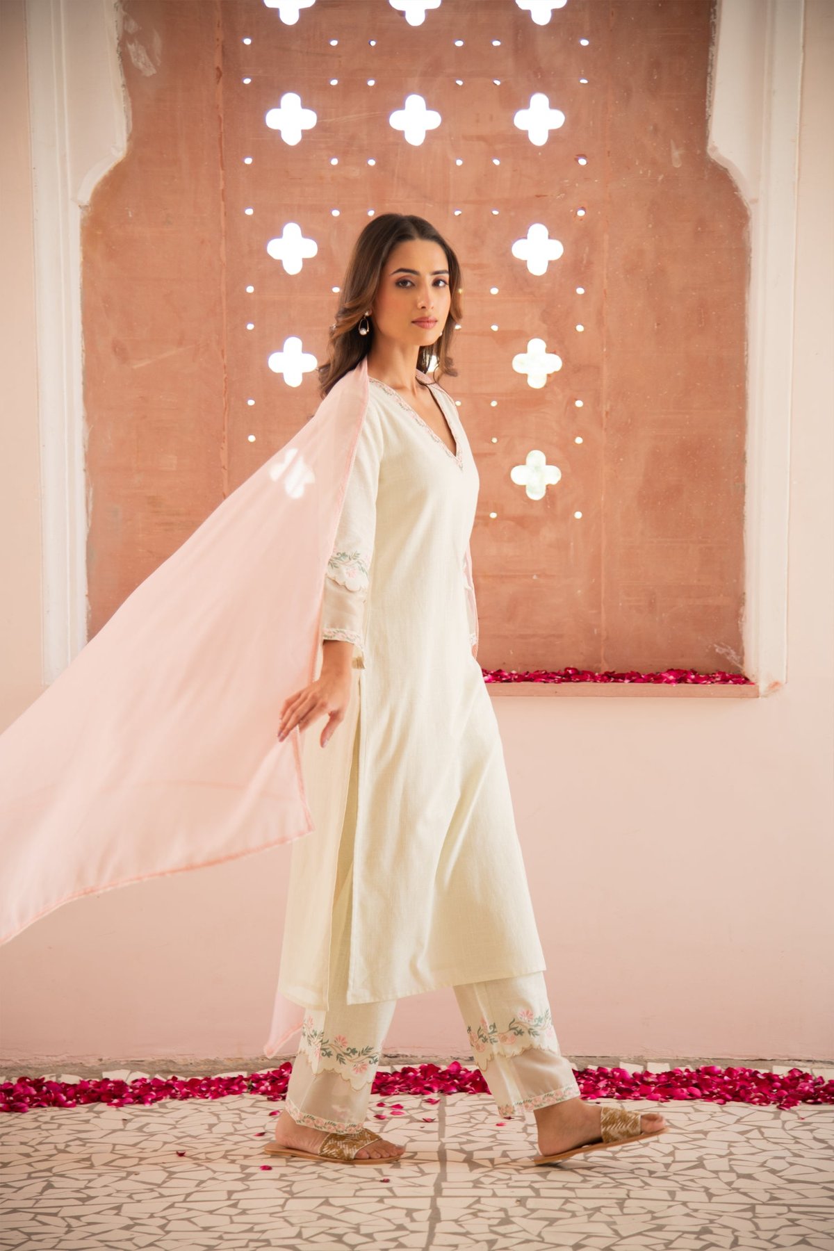 Light Green Nayla Kurta Set