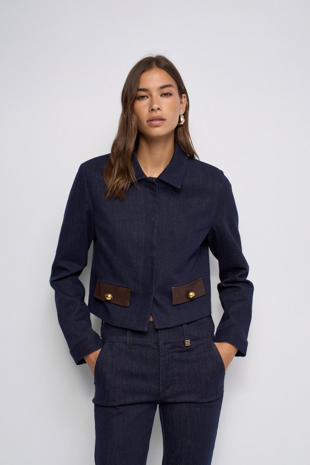 Denim Jacket W/ Buttons