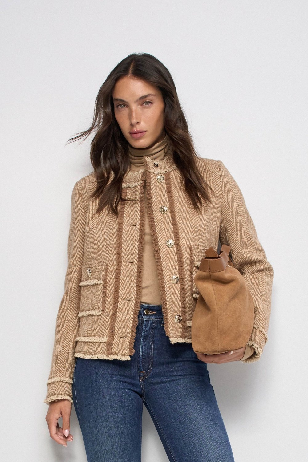Chanel-Style Wool Tweed Jacket