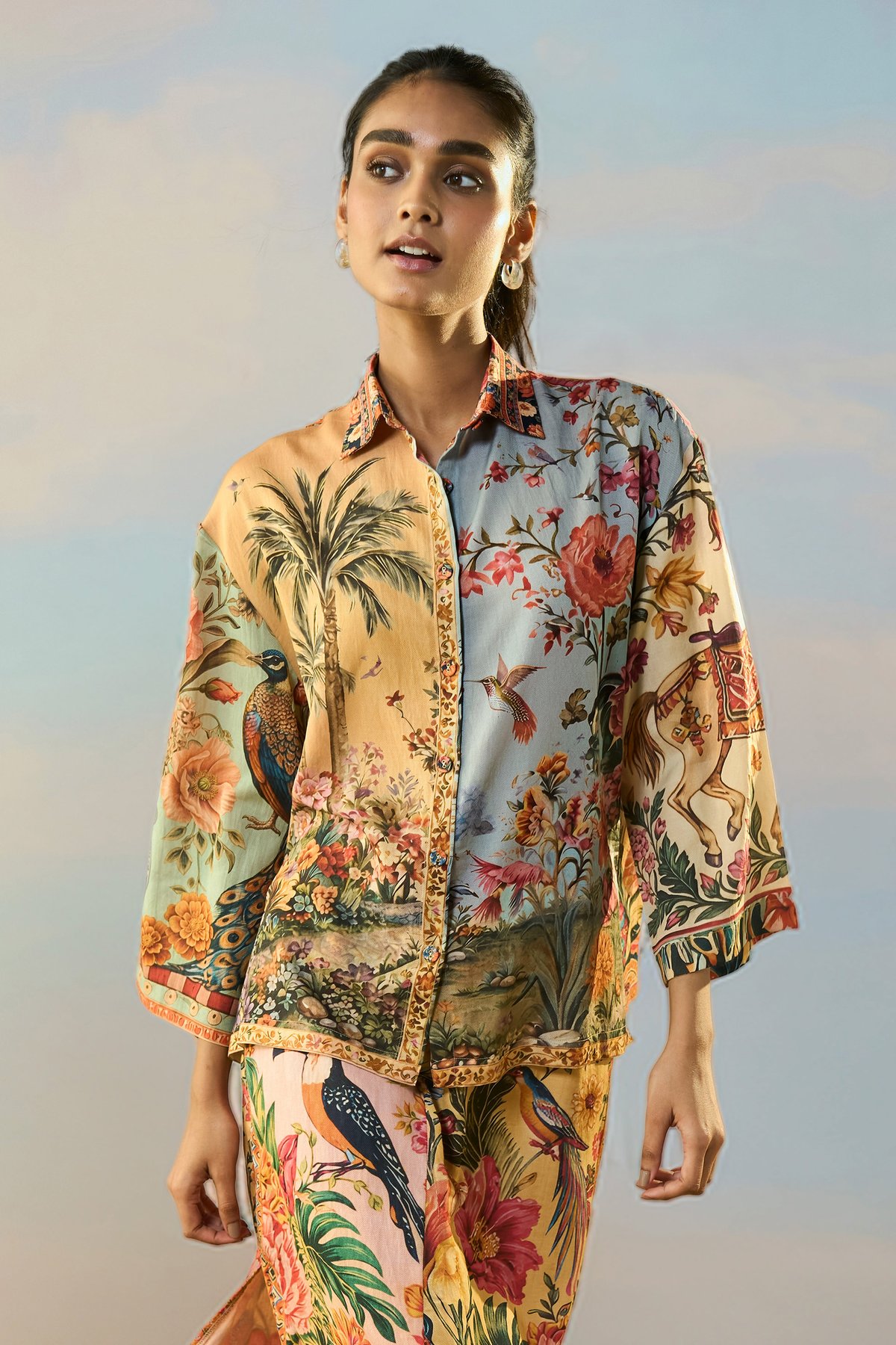 COASTAL PRINT SHIRT