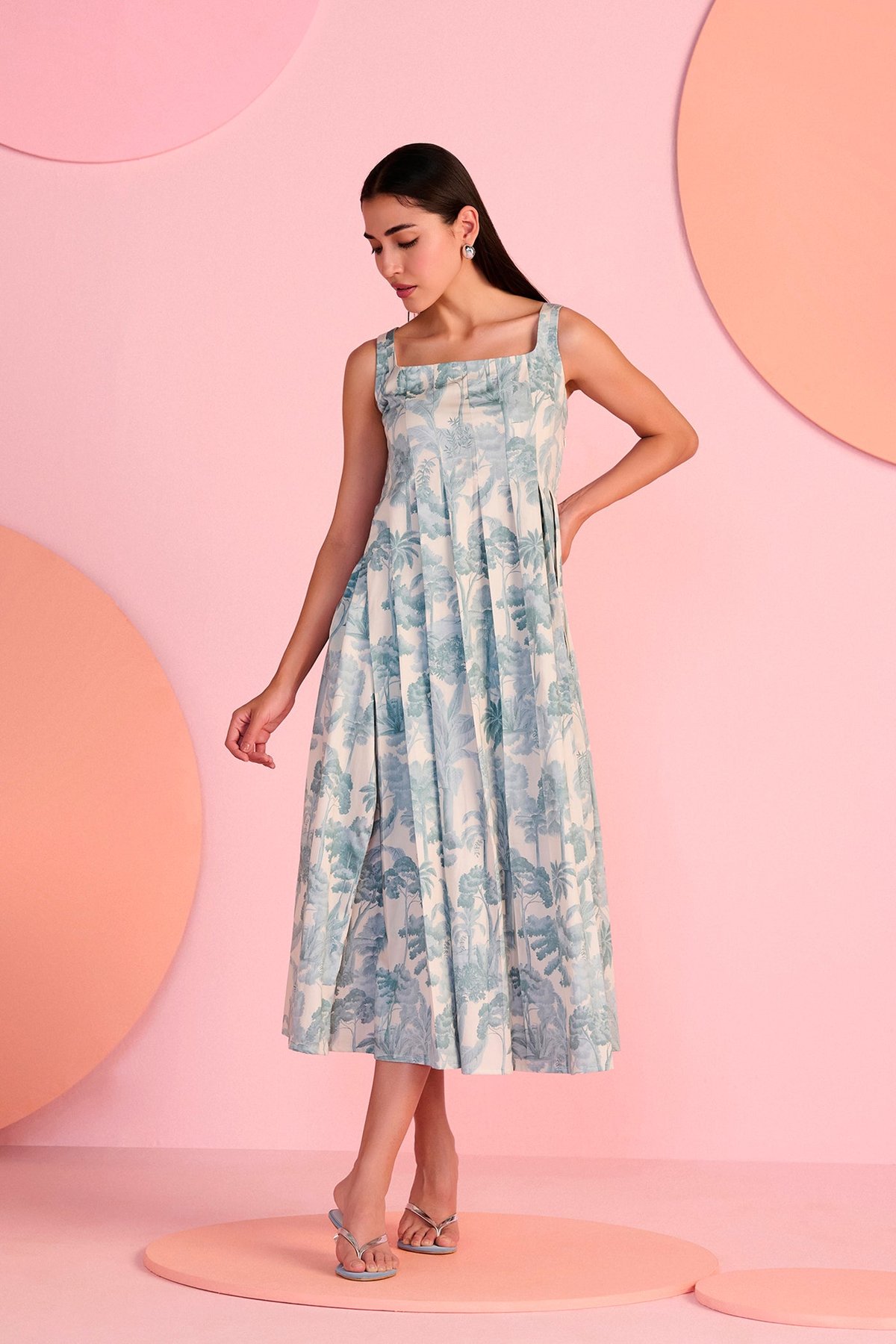 The Mist Midi Dress