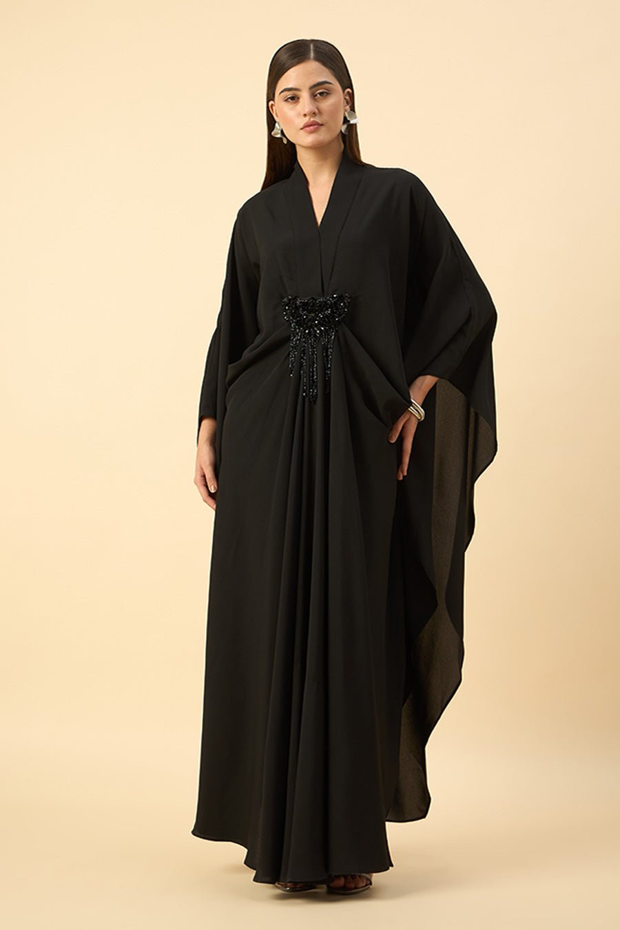 Noir Kaftan Pant Set