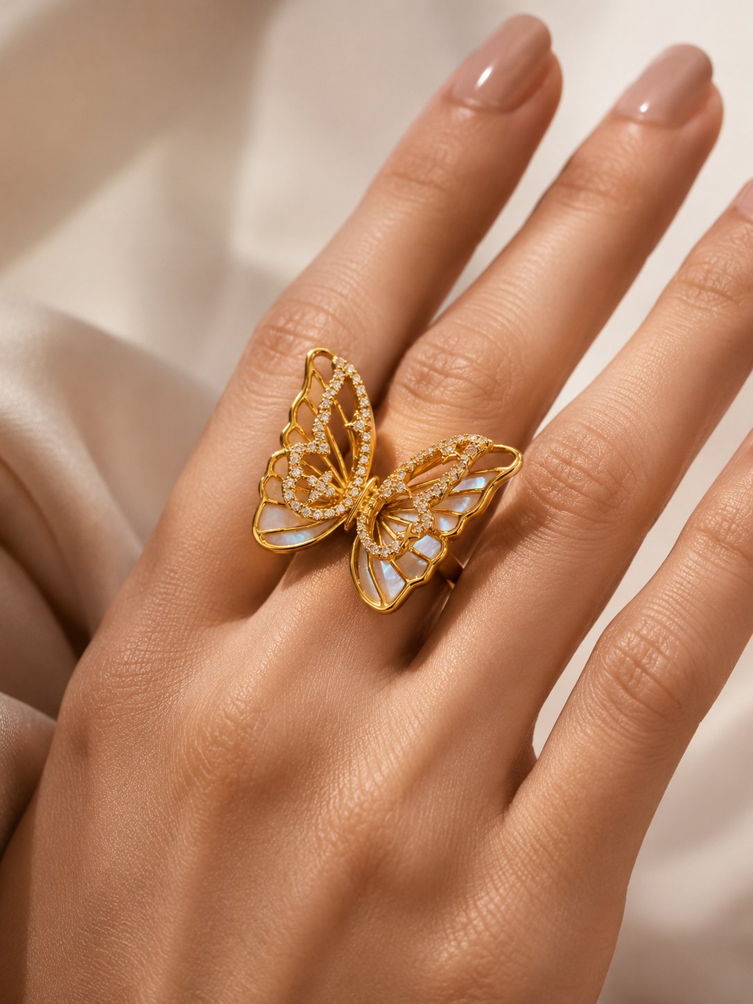 Mosaique Flutter Ring