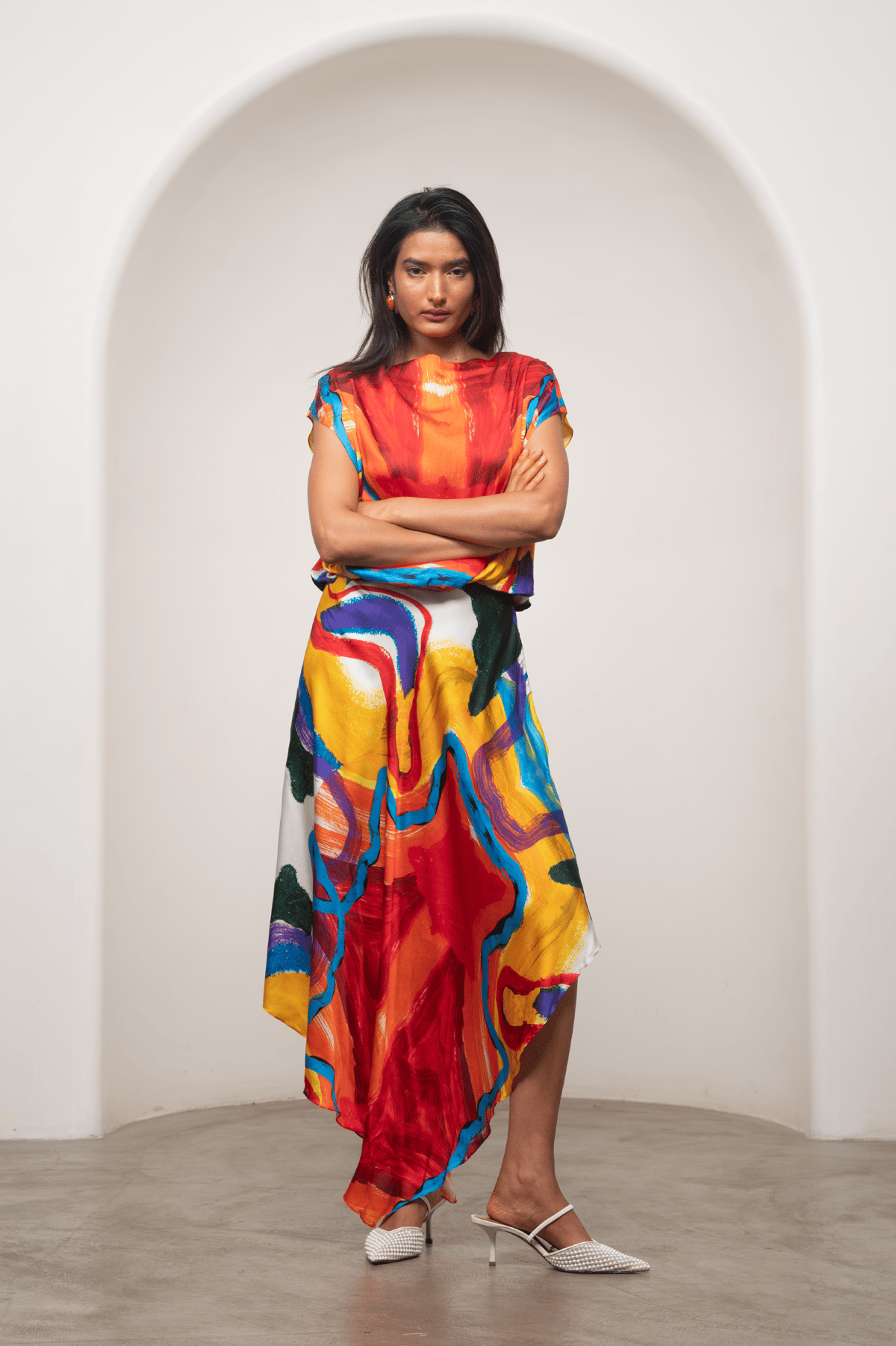Ruel Handkerchief Dress