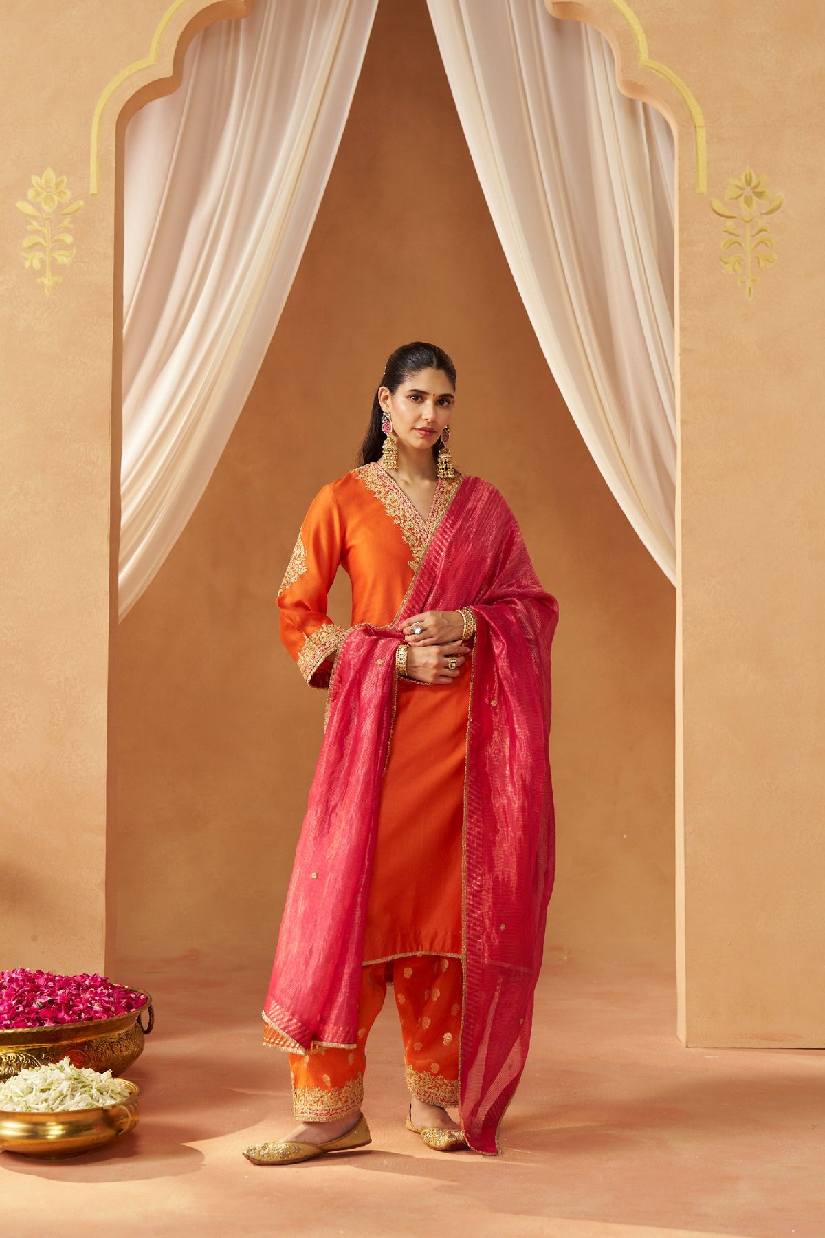 Liana Chauga With Salwar
