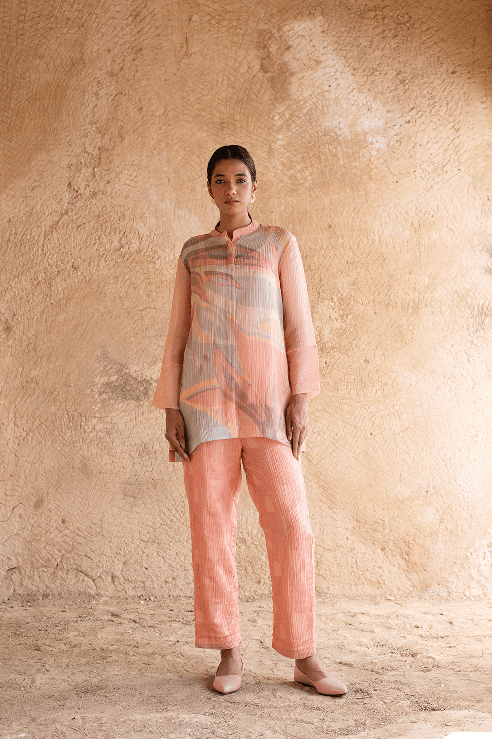 Prism Graphic Soft Pink Coord