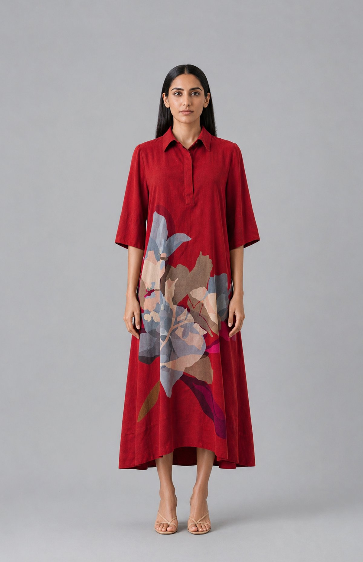 Bloom Shirt Dress