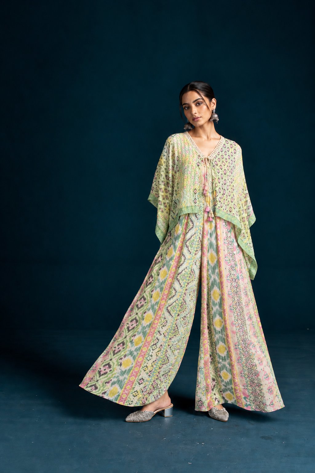 Gul Ikat-Inspired Jumpsuit