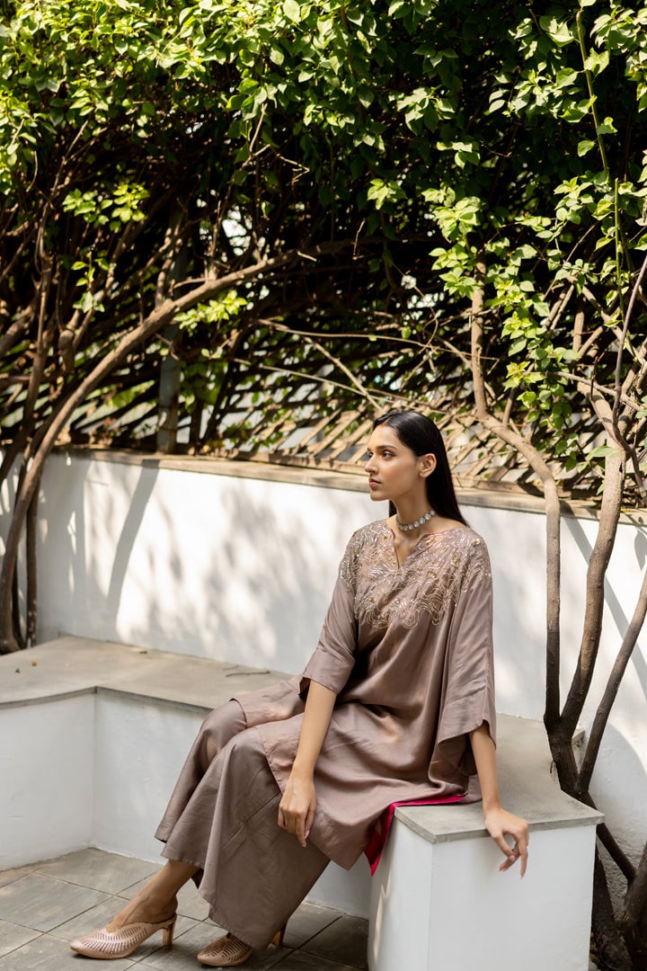 Leher Kaftan Co-Ord