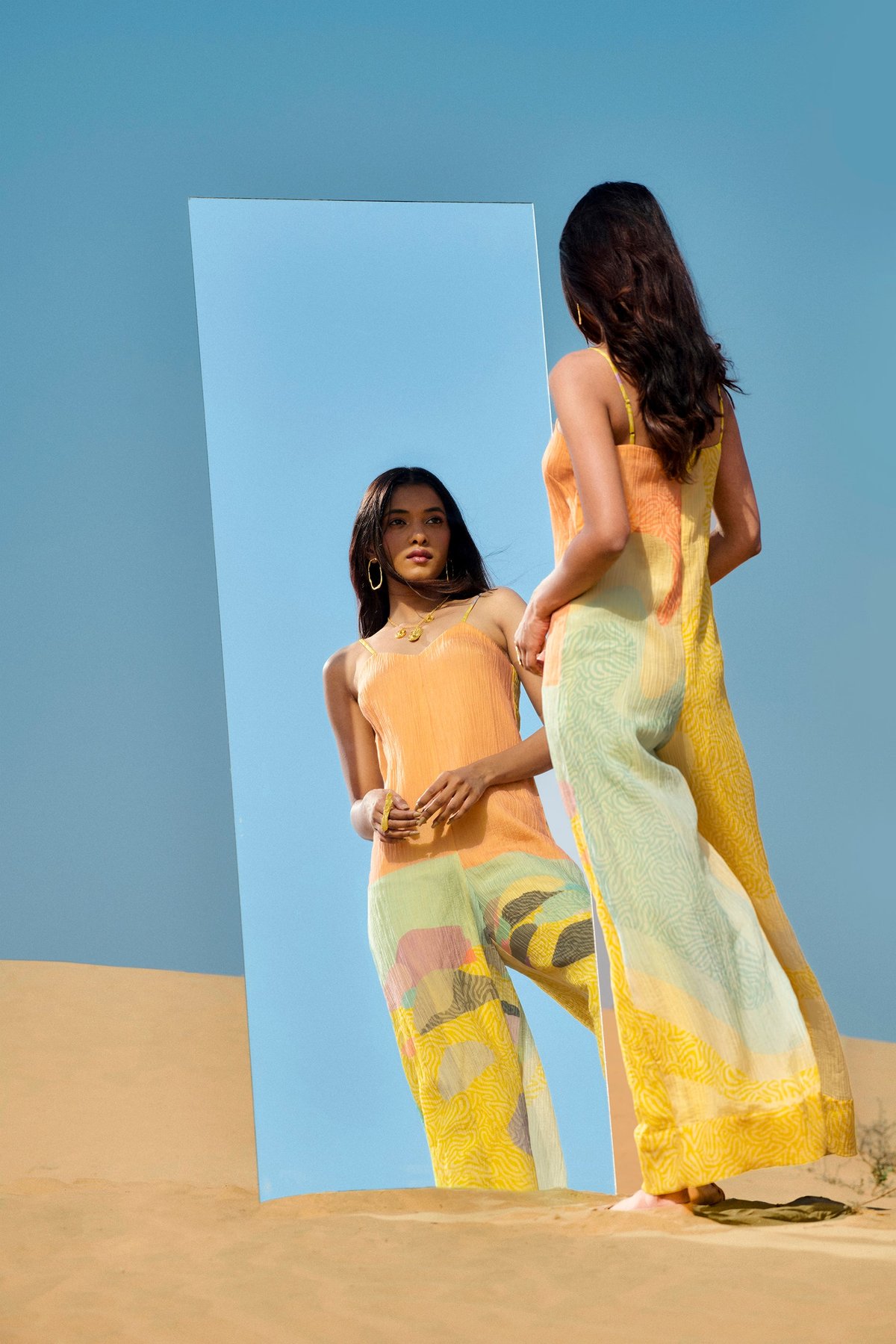 Prism Stones Peachy Jumpsuit