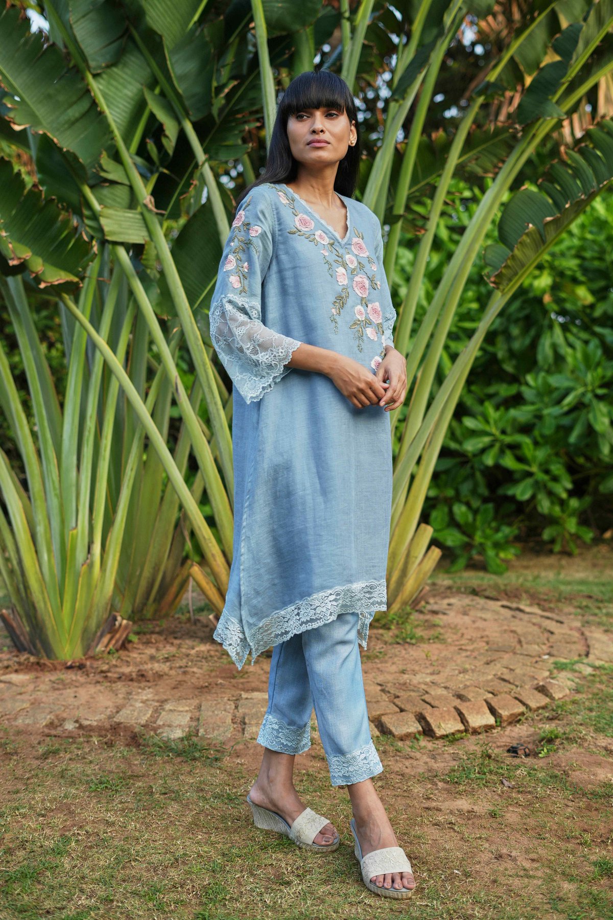 Whimsical Garden Fly Free Tunic