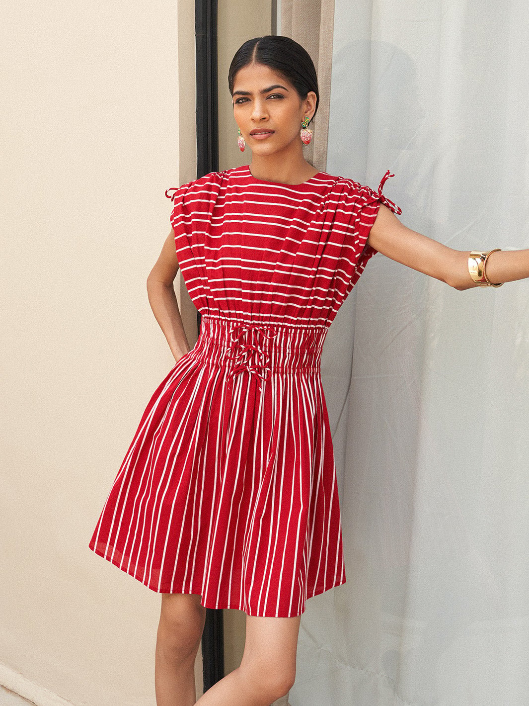 Negroni Mini Ruched Dress