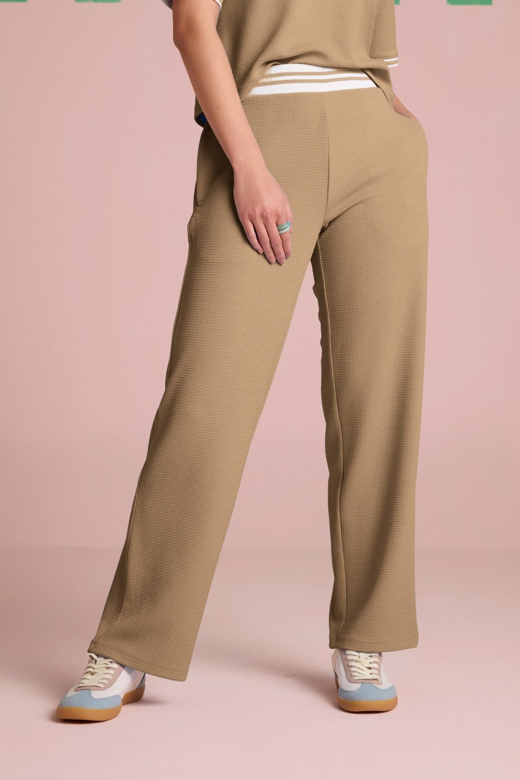 Breezy Texture Pants