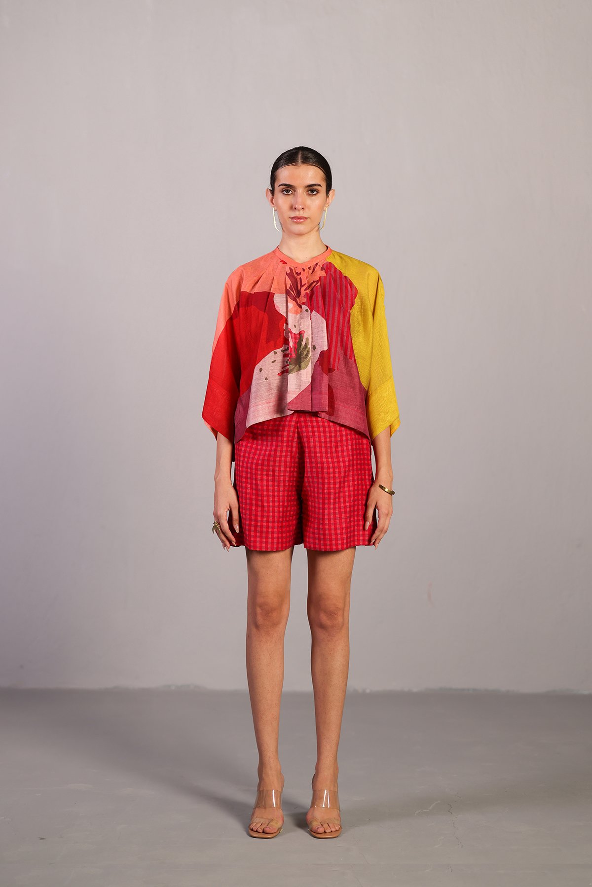 Bough Orange-Red Co-Ord Set