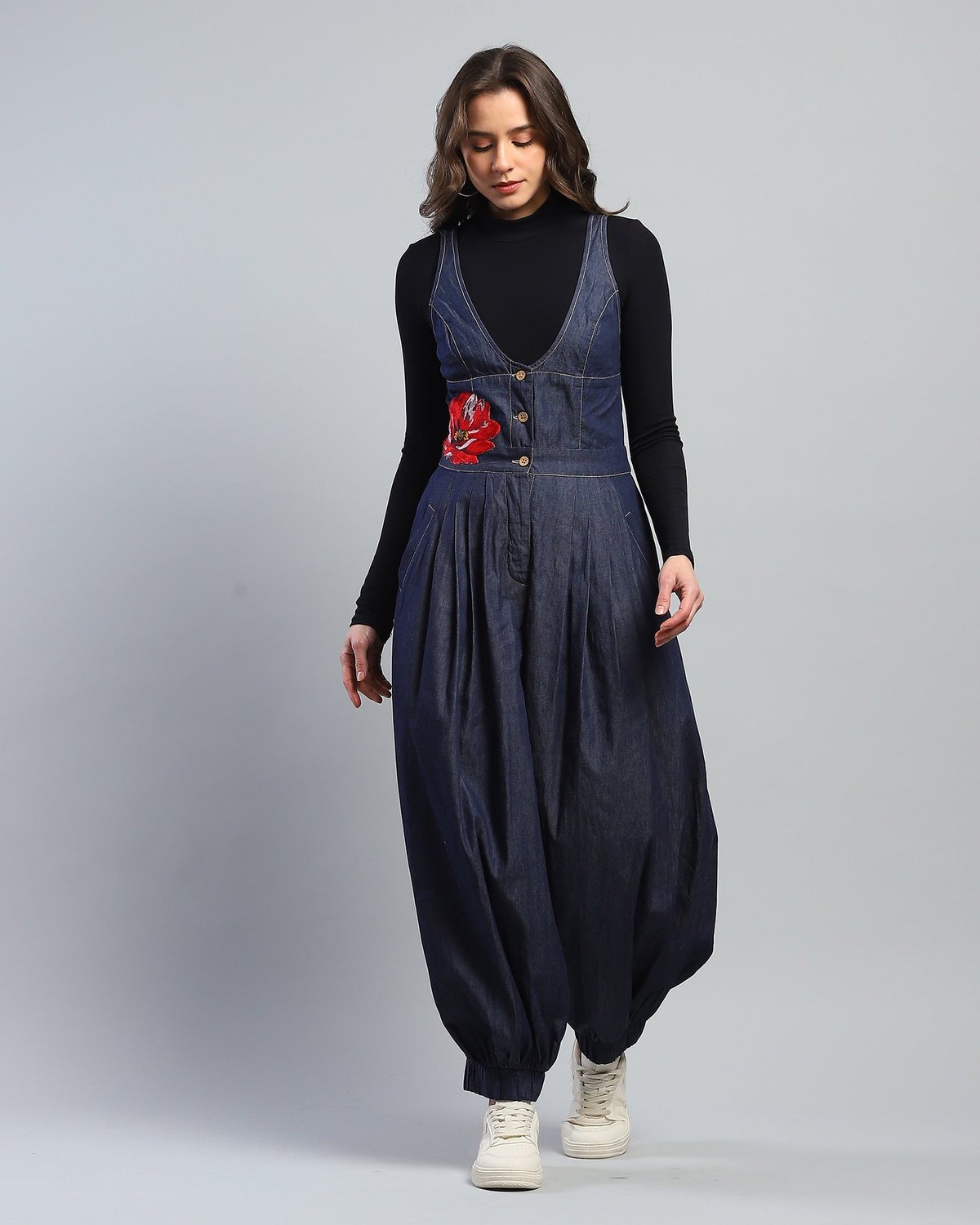 Indigo Bloom Jumpsuit