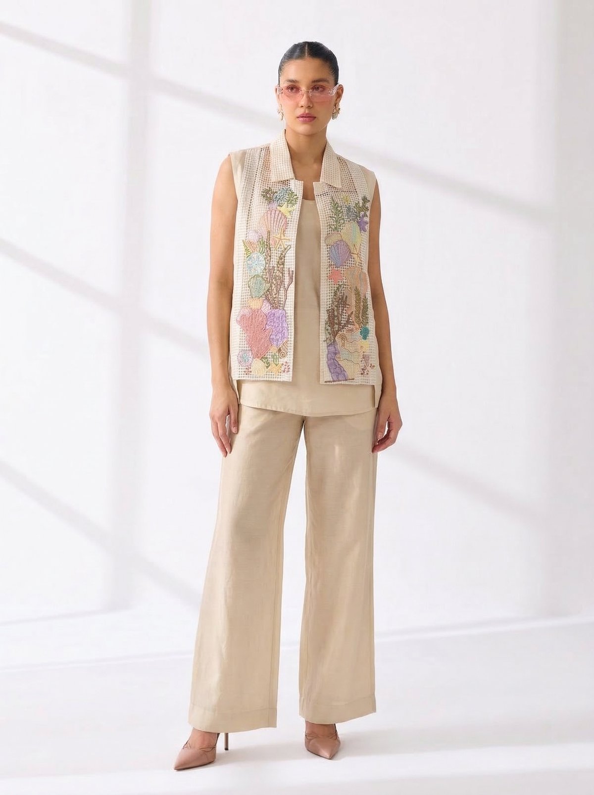 Top Along With Inner And Pant