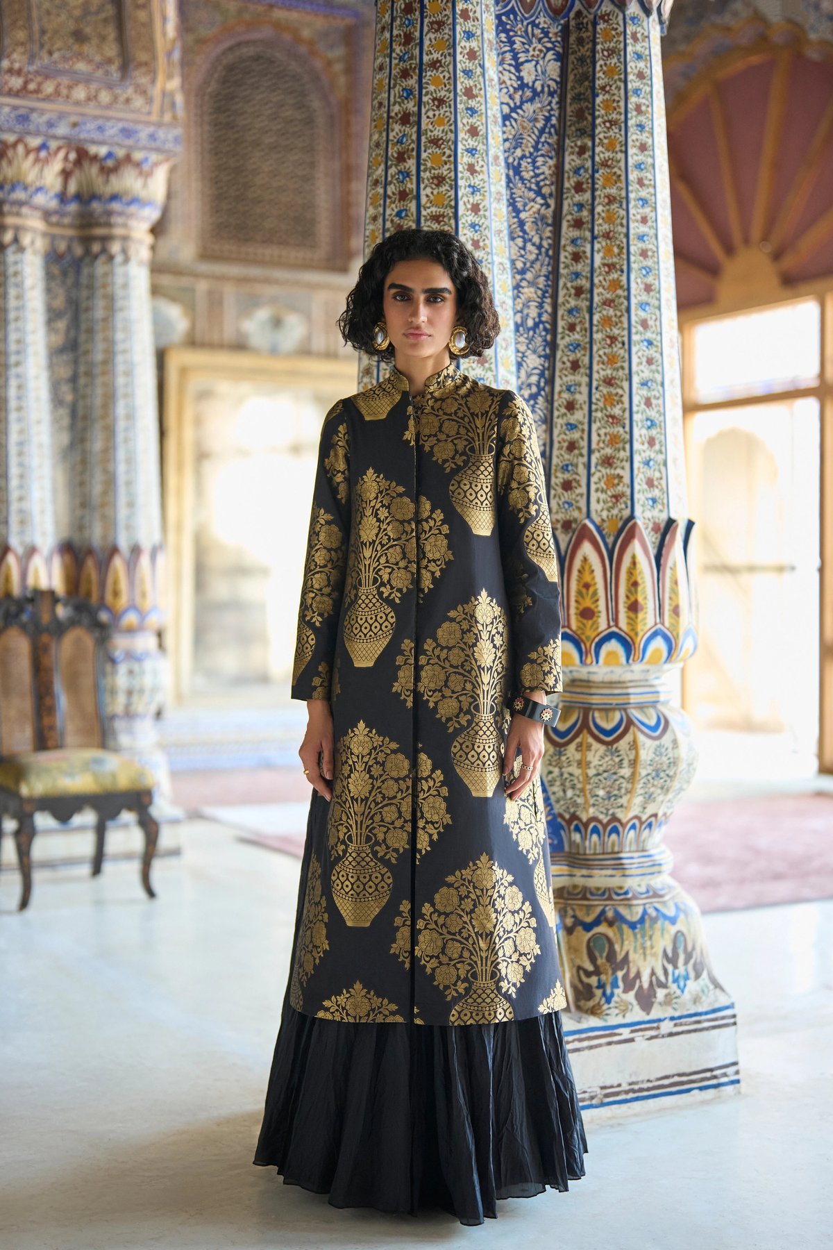 Benares Silk Brocade Jacket