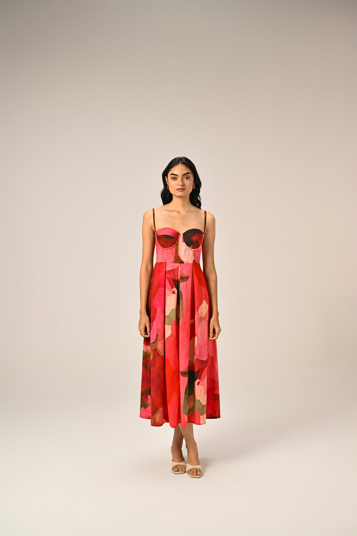 Aurora Rose Padded Dress