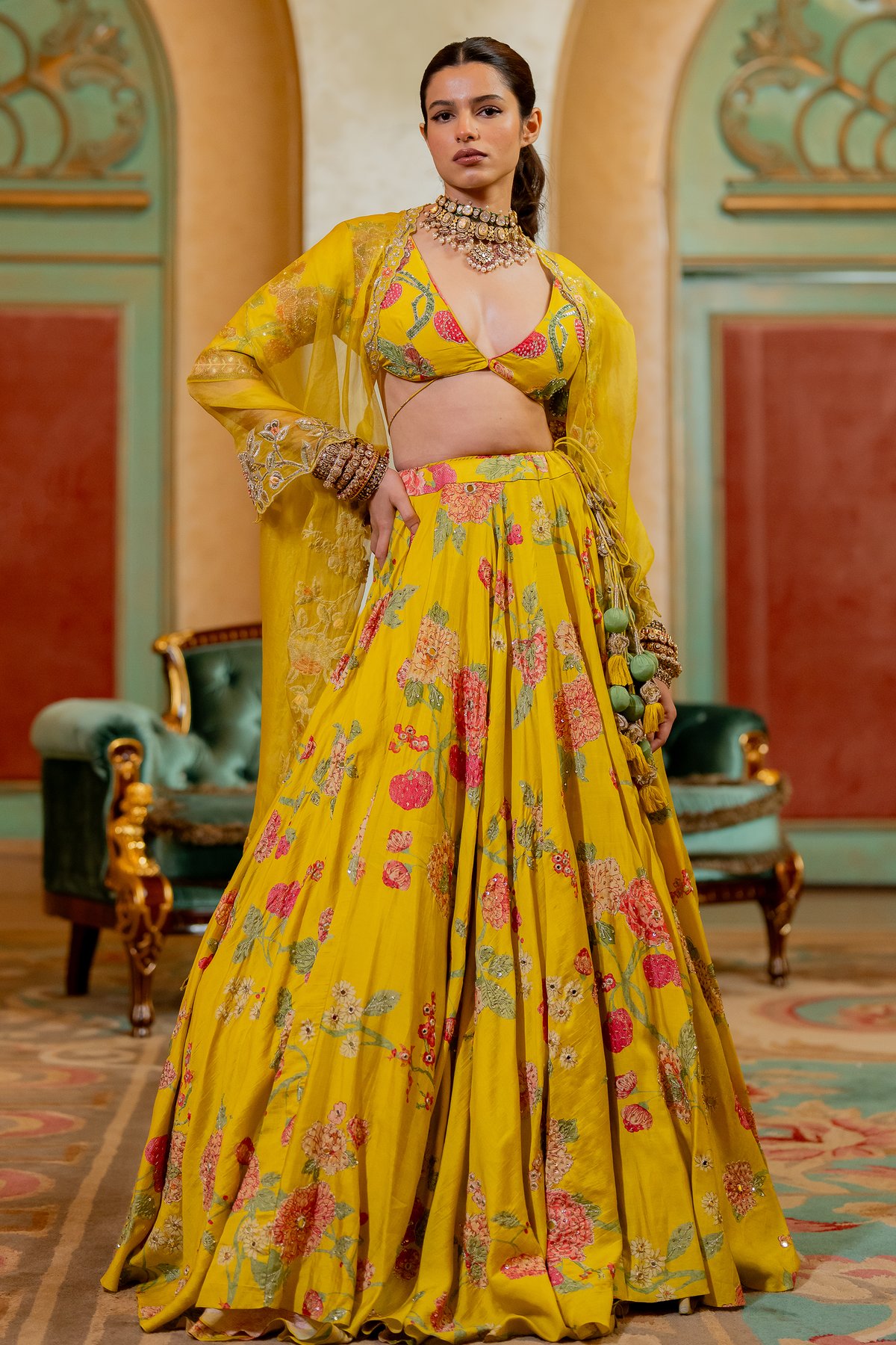 Sabrina Lehenga Set