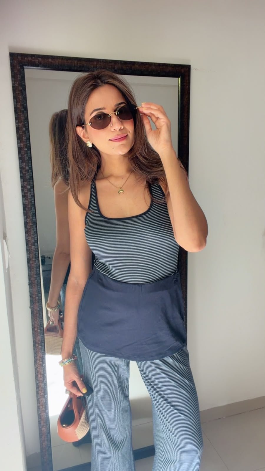 Stripe Halter Inspo Lounge Set