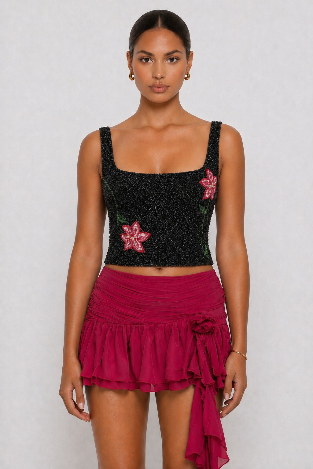 Havana Beaded Top