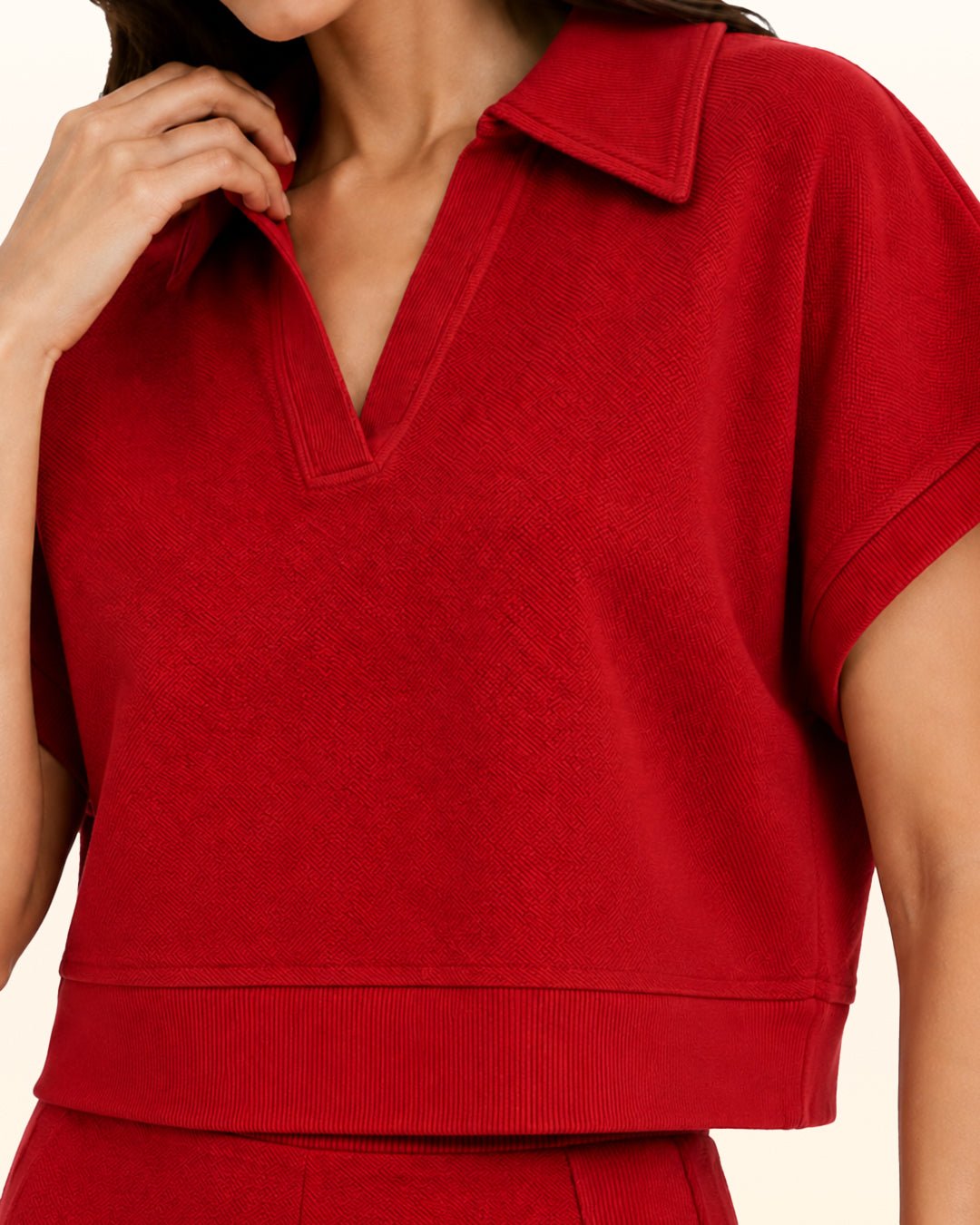 Terry Collared Polo