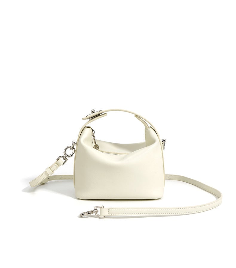 Liora- Ladies Leather Handbag Ivory