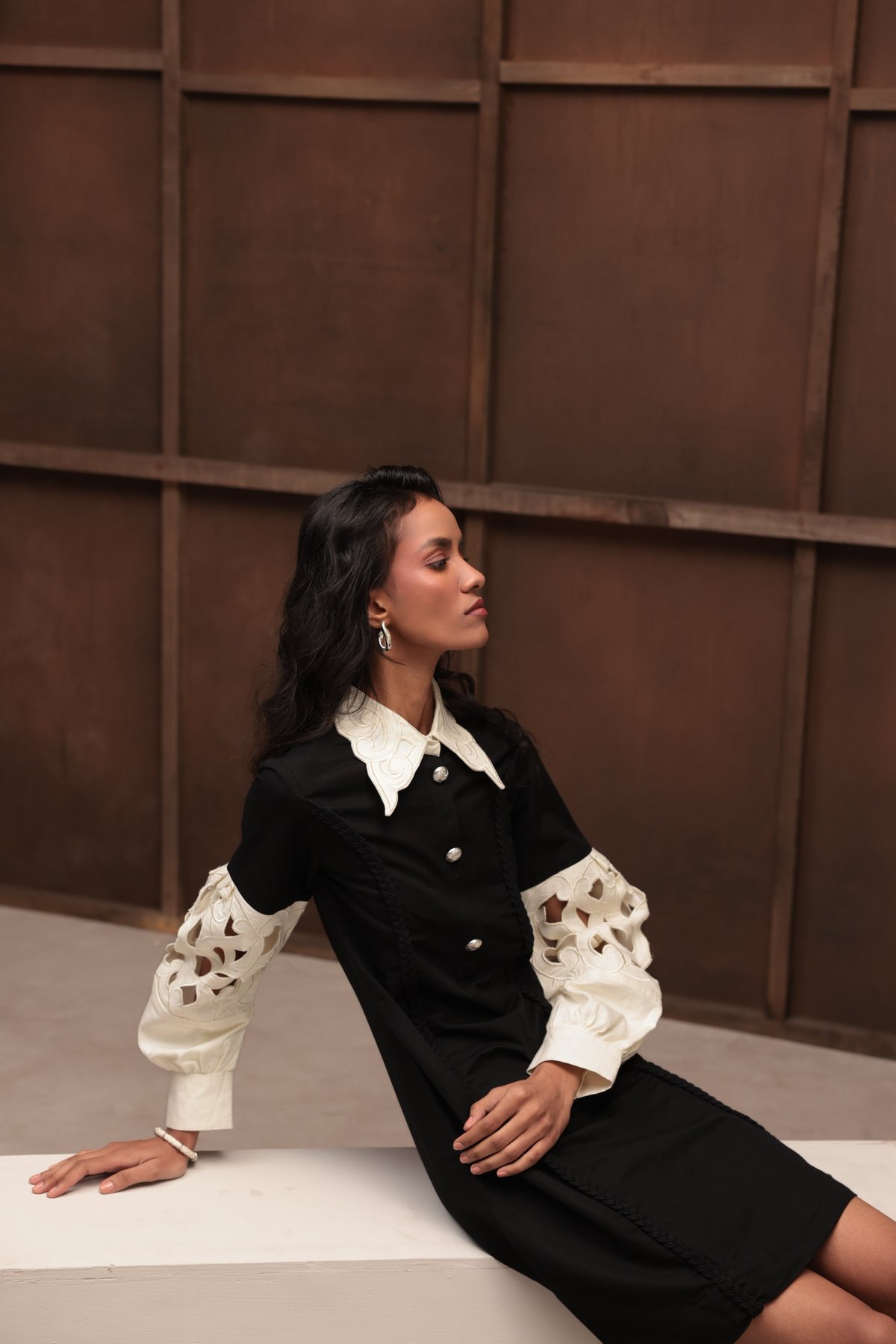Elysian Puff Slveeve Dress