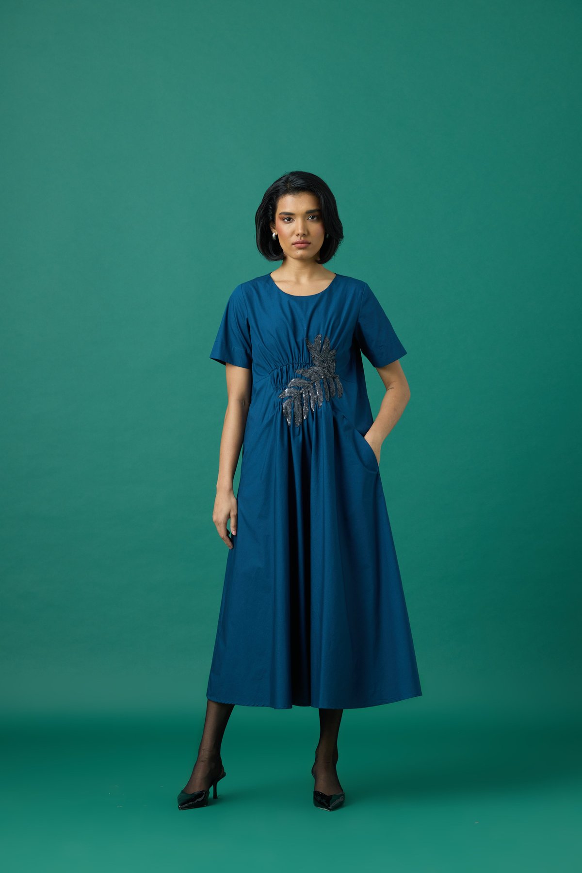 Rhodes Applique Dress