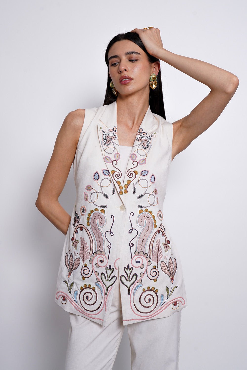 Raaga- Ivory Blazer