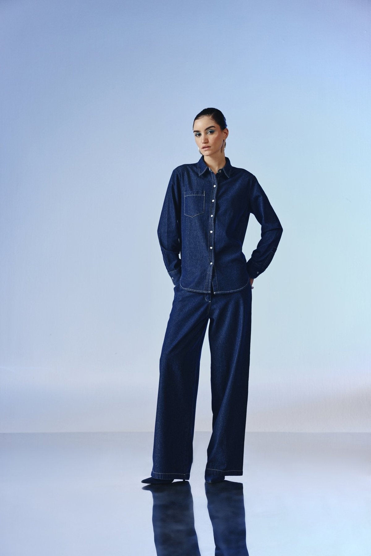 Echo Wide Denim Pant