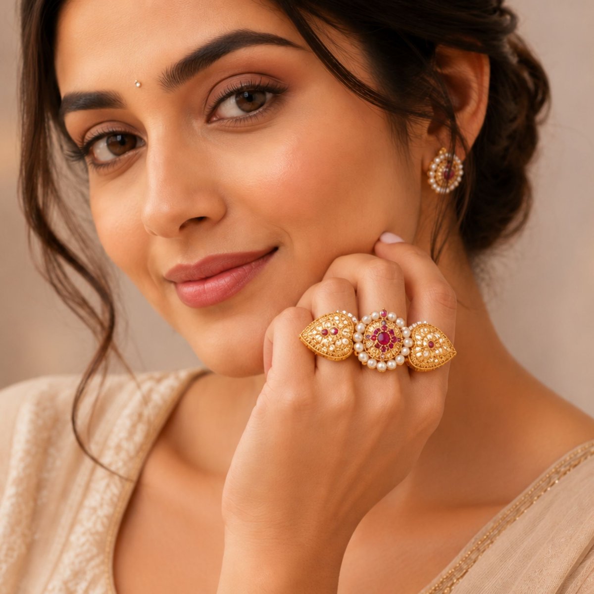 Samaira Luxury Pachi Ring