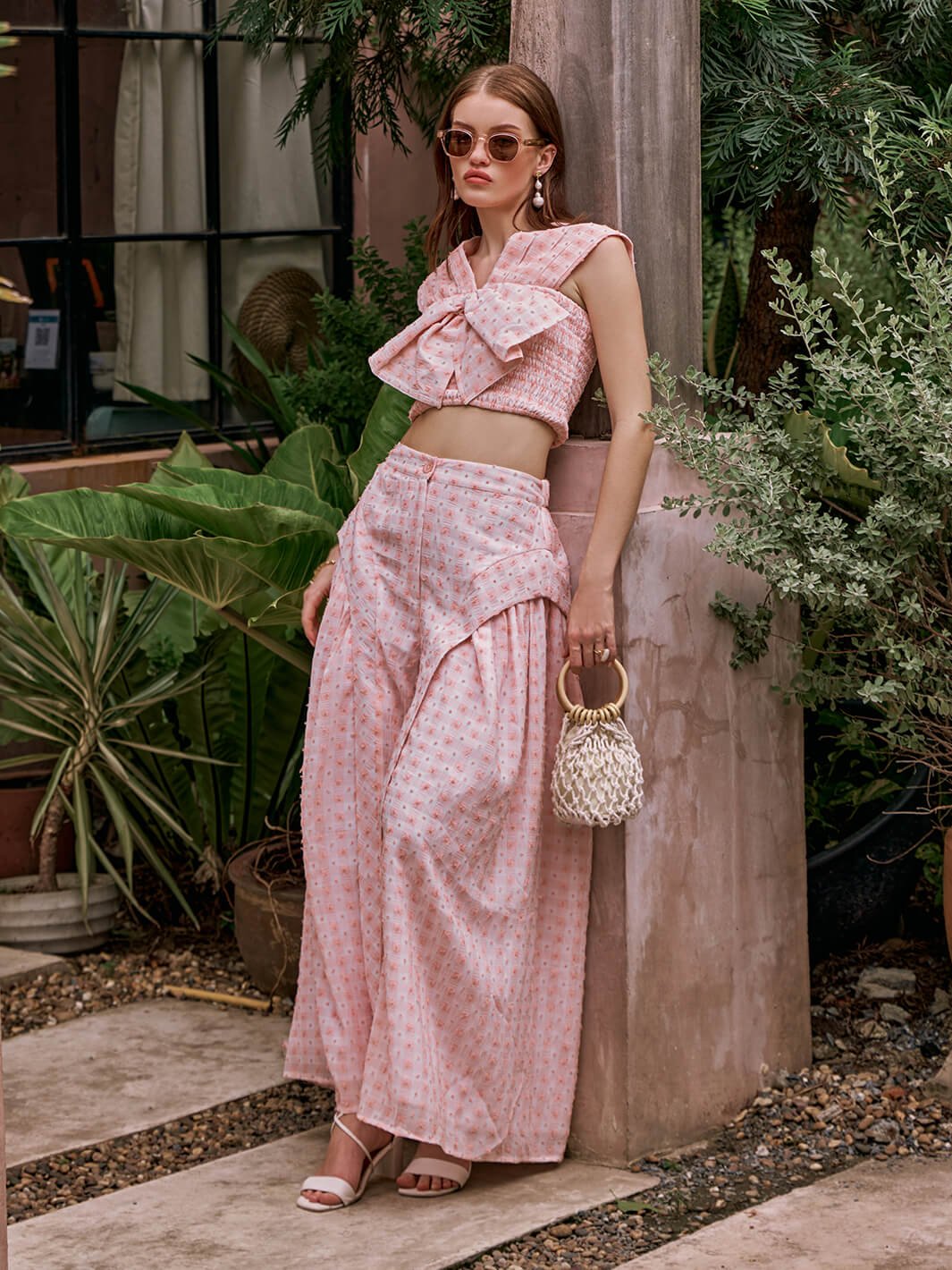 Gossip Bow Co-Ord Set