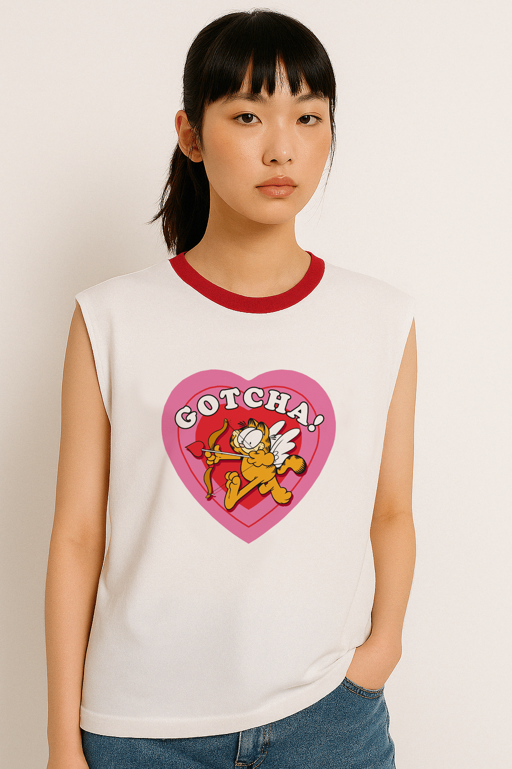 Garfield “Gotcha!” Sleeveless Tee