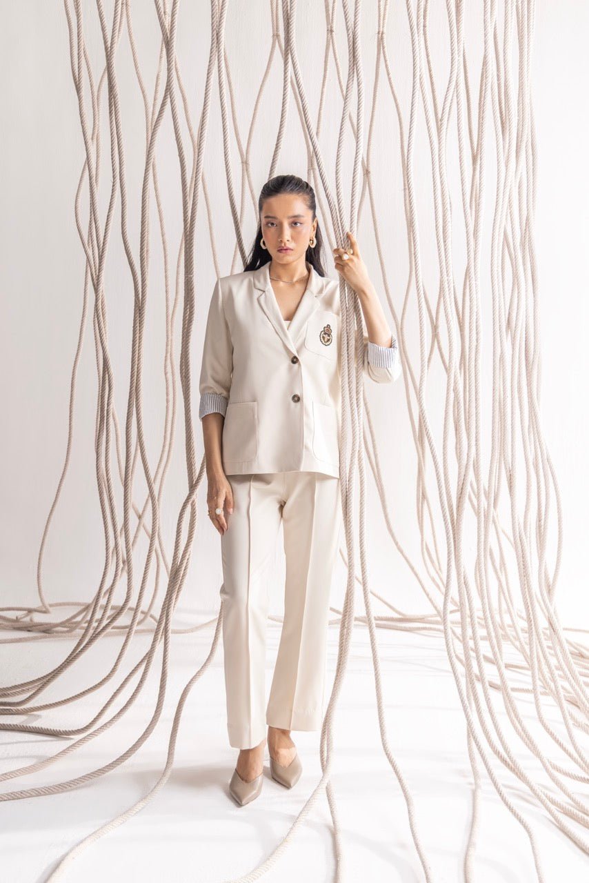 Maria Blazer Pant Set