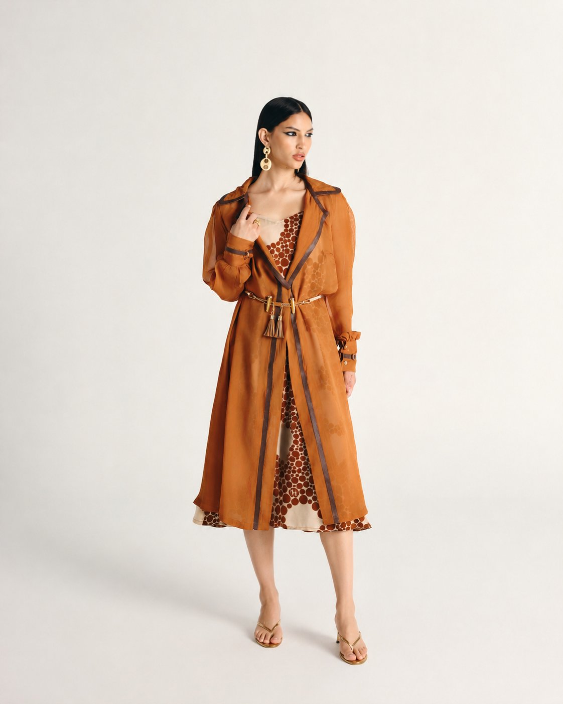 Haneen Trench Coat Set