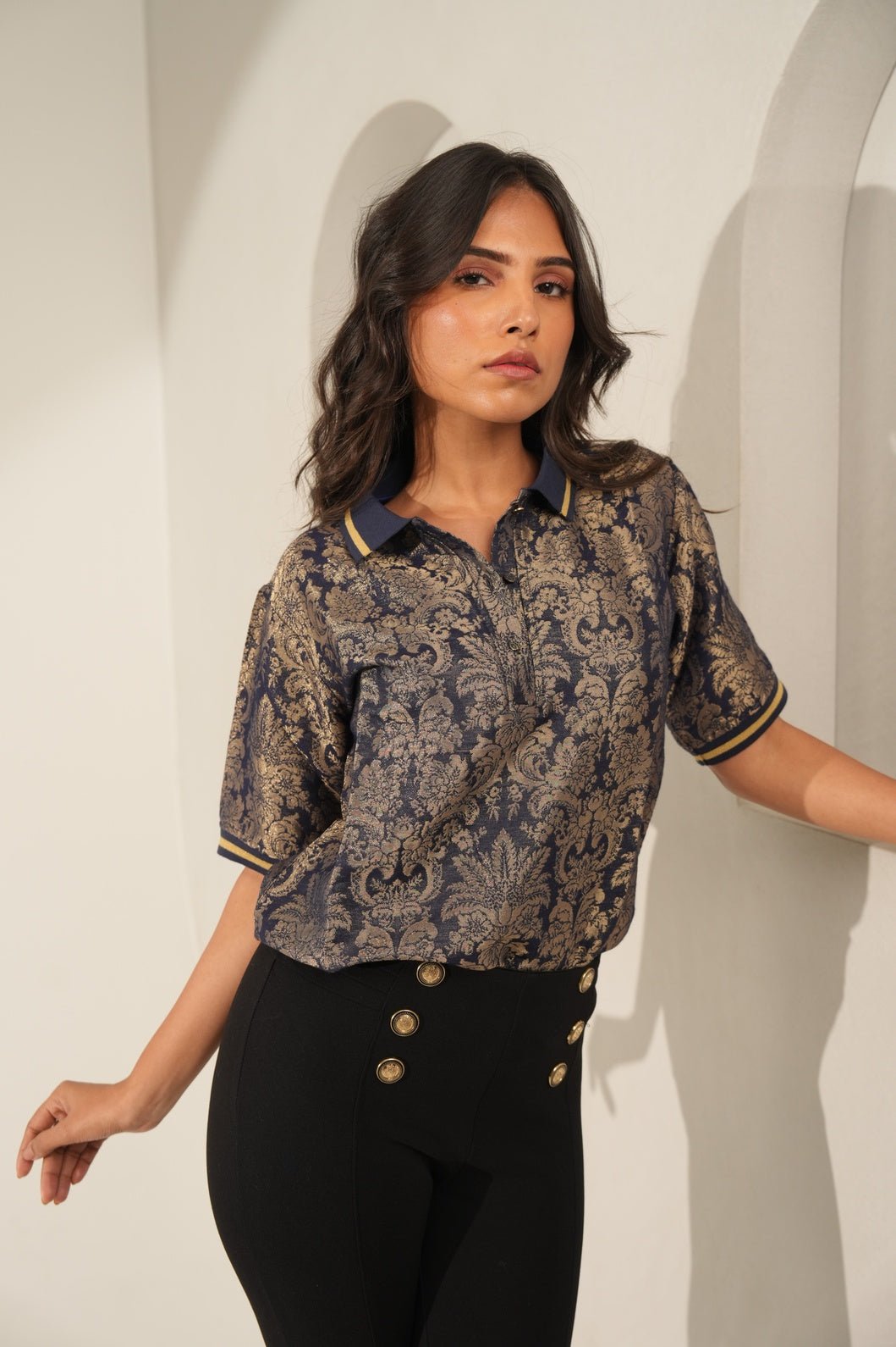 Brocade Tapestry Design T-Shirt