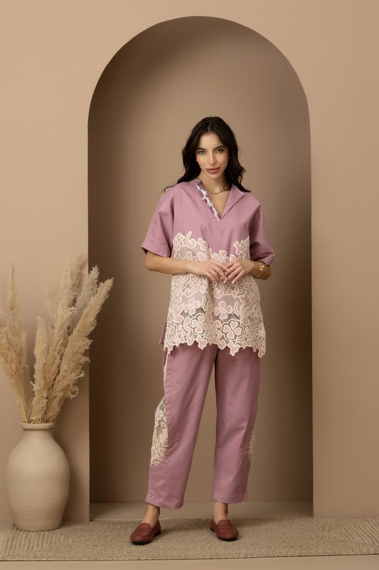 Beau Shirt & Barrel Pants Set