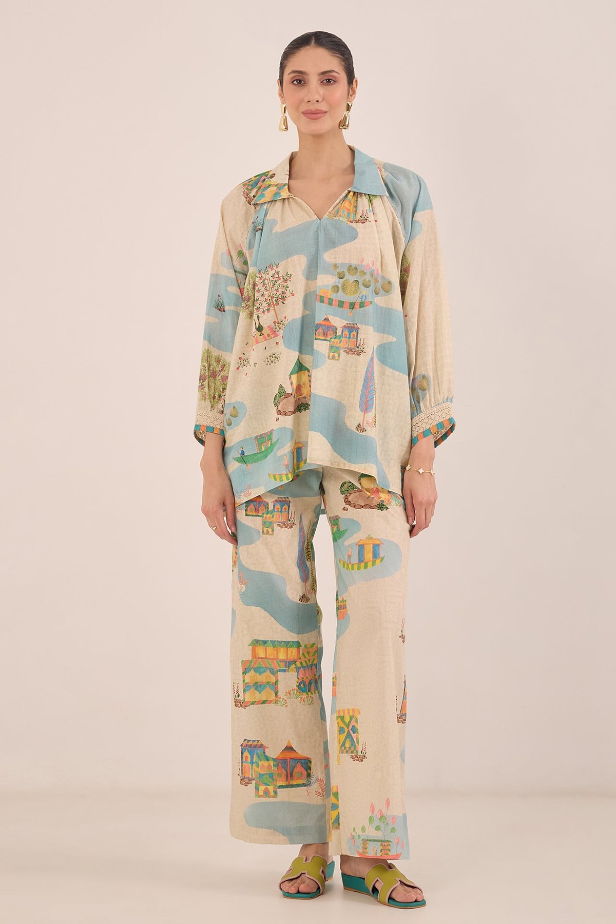 SAFAR RAGLAN COORD SET