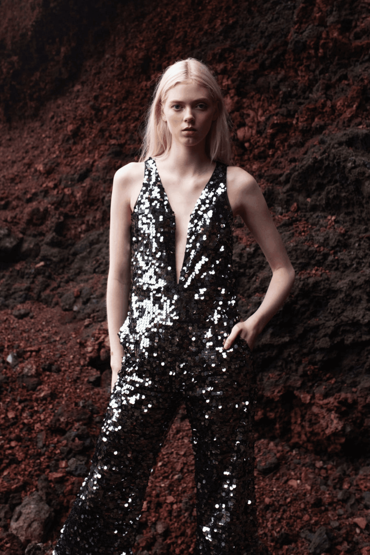 Sequin Jumpsuit