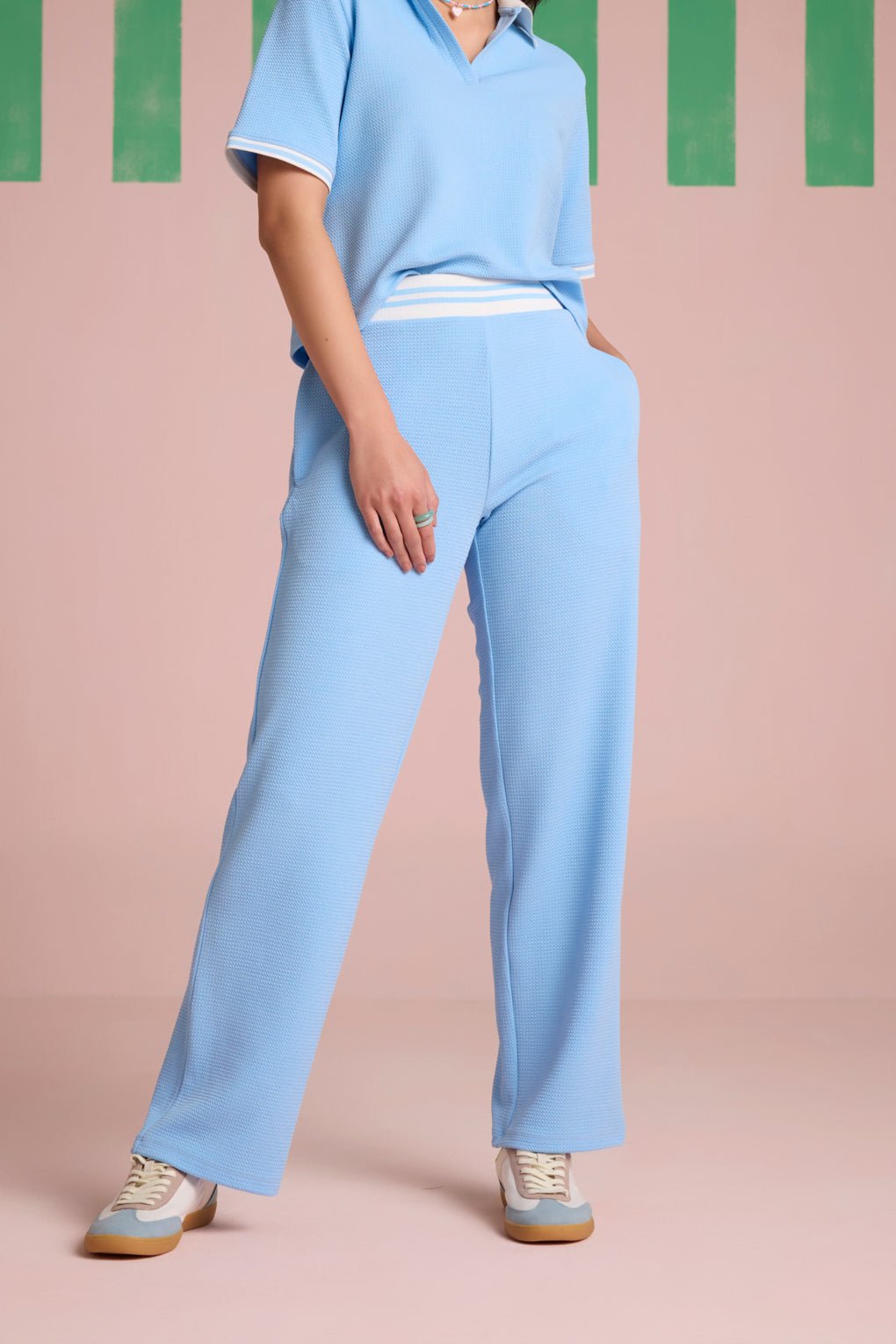 Breezy Texture Pants