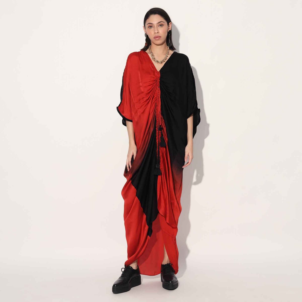 APHELION OMBRE KAFTAN DRESS
