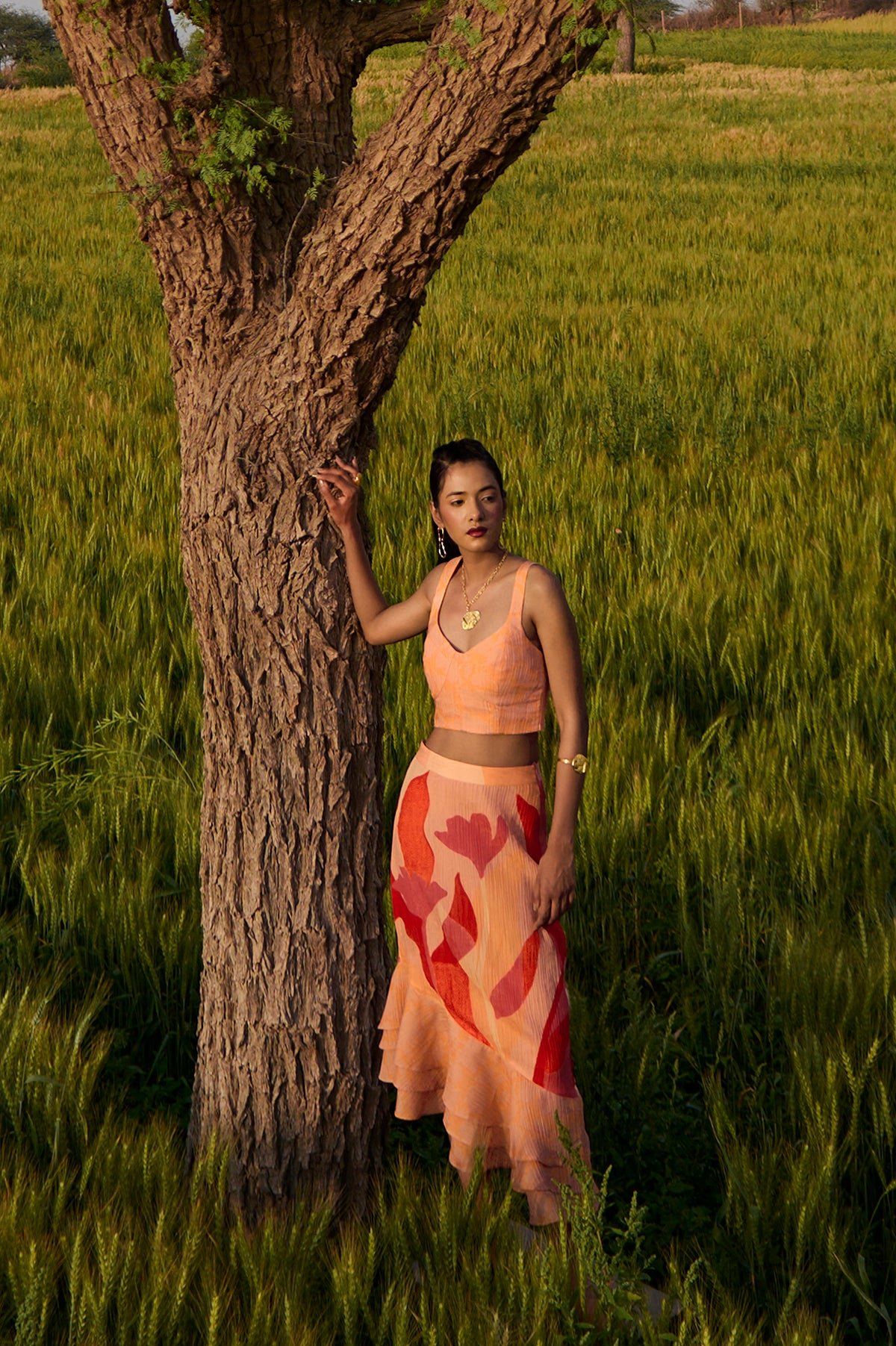 Prism Bud Peachish Orange Coord