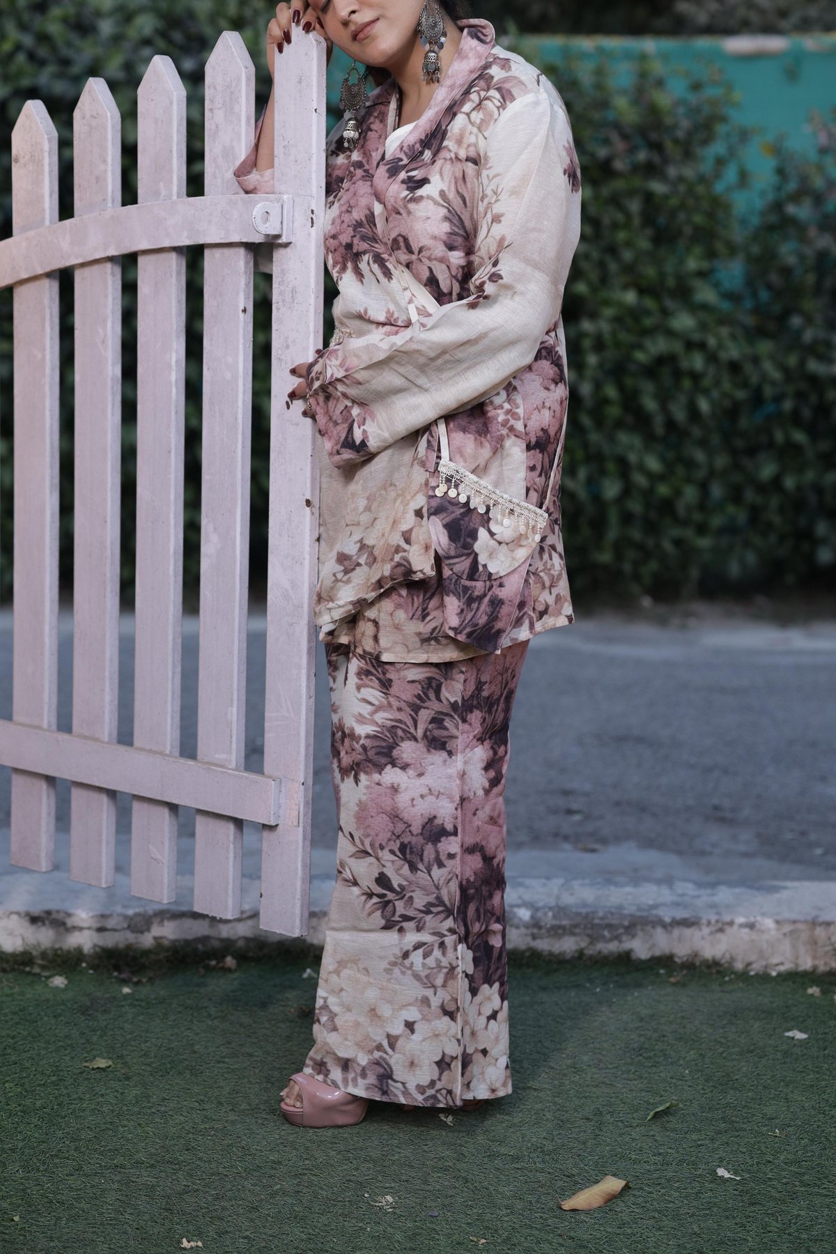 Vanya Monochrome - Blazer Co-ord Set