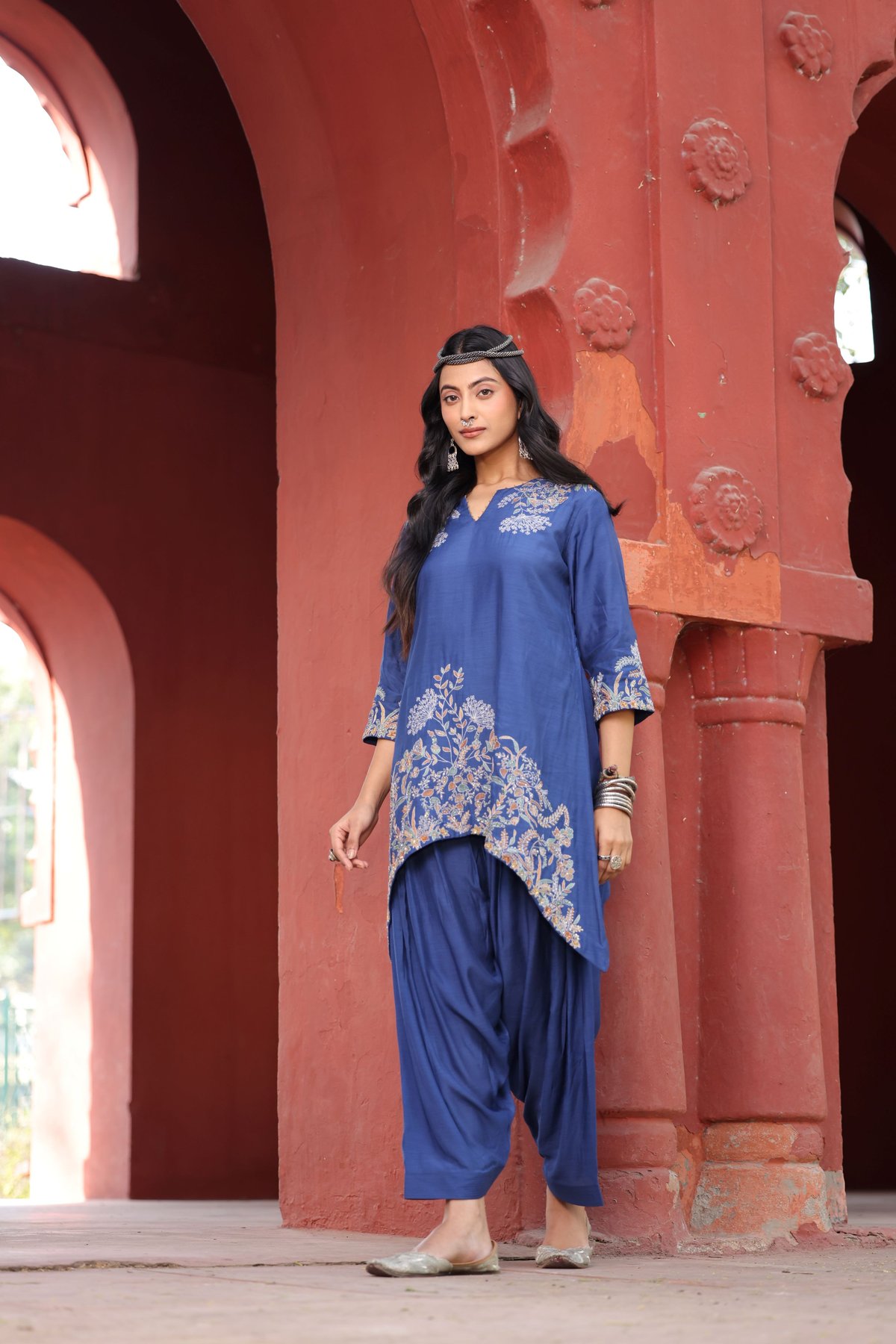 Luxurious Blue Co-Ord Set