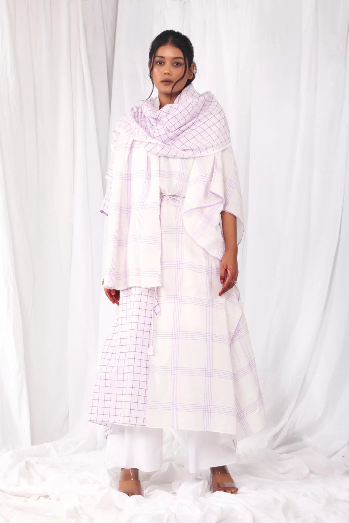 Dual tone kaftan Co-ord